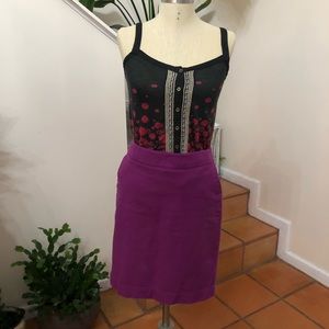Merona | Purple Pencil Skirt